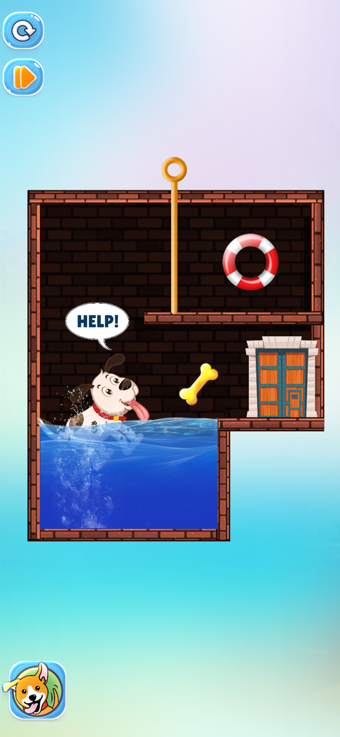 Save The Puppy- Pull Pin