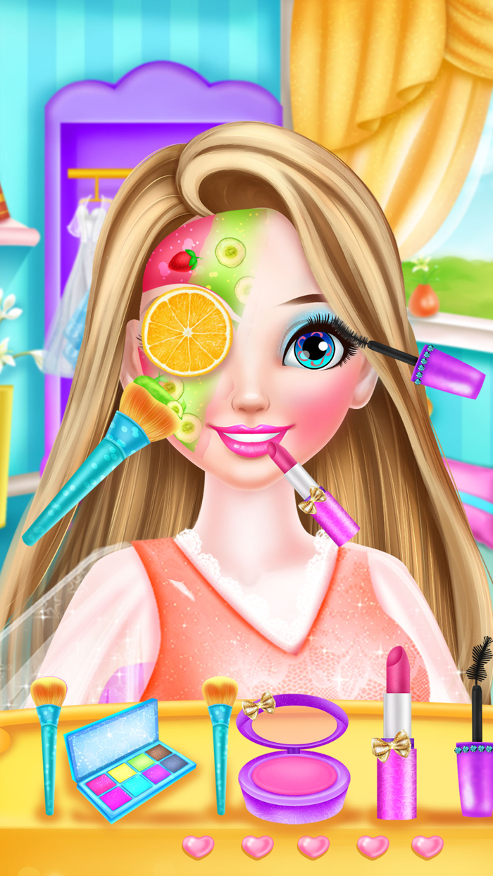 Long Hair Princess Wedding