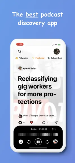 Game screenshot TL;DL The Podcast Player & App hack