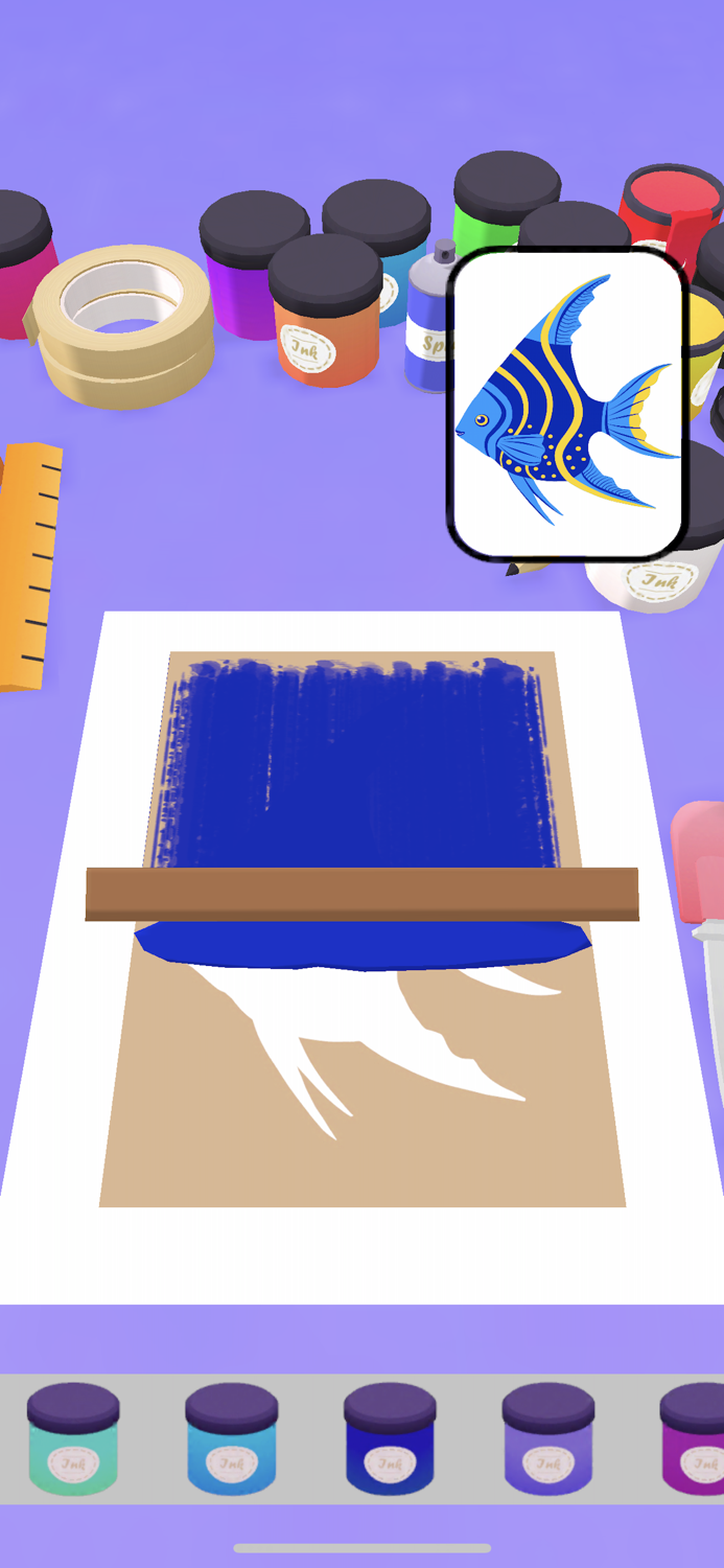 Silk Screen Coloring