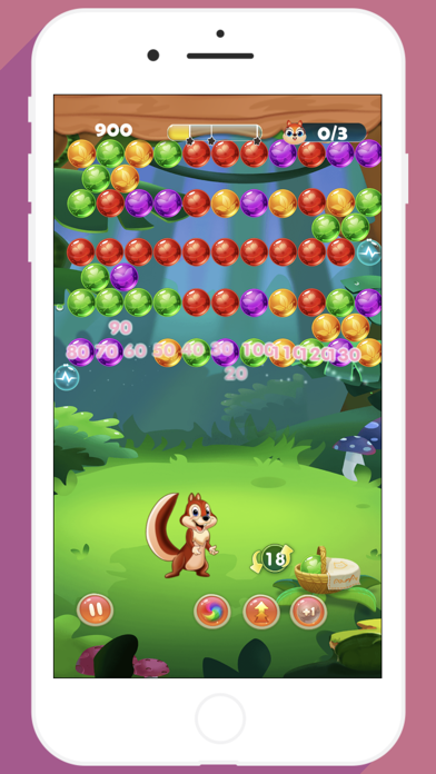 Bubble Shooter - Squirrel Ver Screenshot