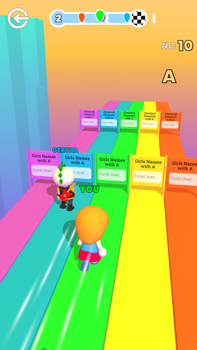 screenshot of ABC Runner 6