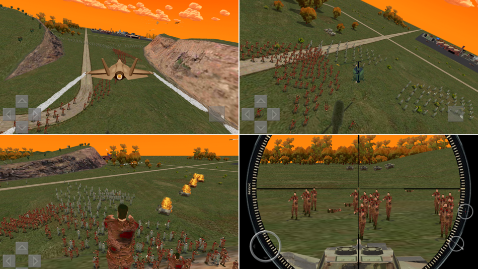#5. Zombie Battle 3D (iOS) 由: Luis Evaristo Rodriguez Campos