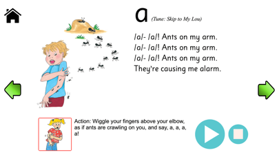 Jolly Phonics Songs screenshot1