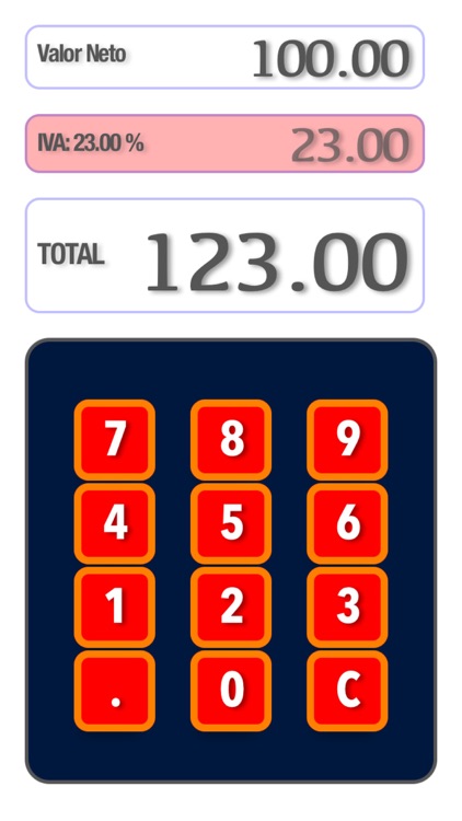 Calculadora IVA Impuestos screenshot-3