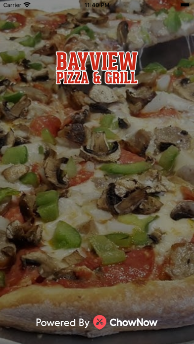 Bayview Pizza & Grill Screenshot