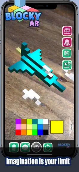 Game screenshot Blocky AR - Limitless Creation mod apk