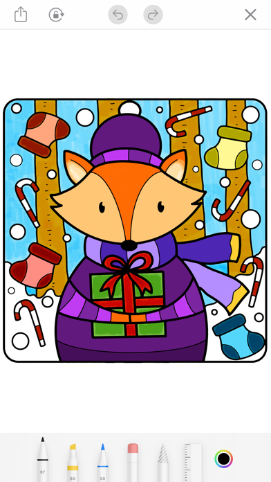 Coloring Christmas Book Screenshot