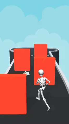 Game screenshot Skeleton Run 3D mod apk