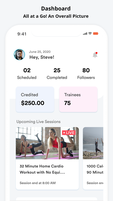 Fitbase Trainer Screenshot