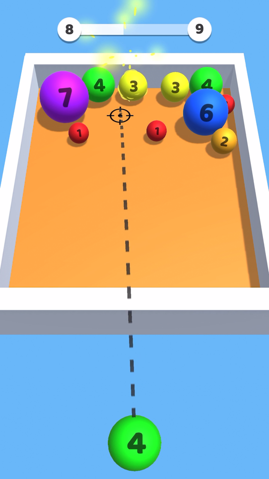 #3. Bubble Merge! (iOS) 由: Vitaliy Onyshchenko