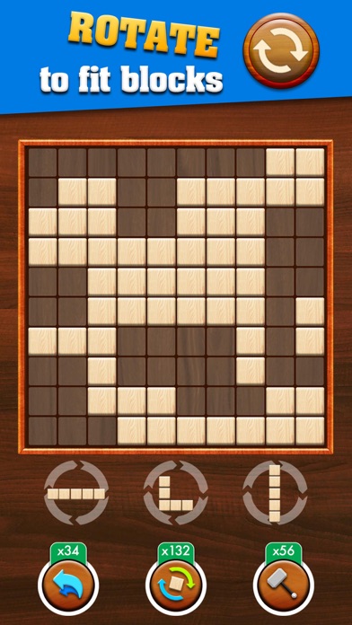 Screenshot #1 pour Woody Extreme Block Puzzle