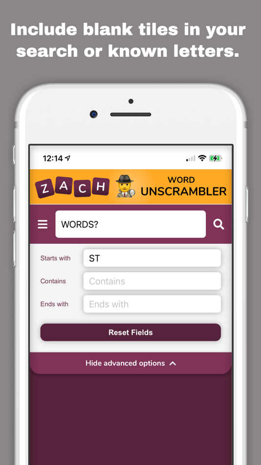 #3. Zachs Word Unscrambler (iOS) 由: Praveen Latchamsetty