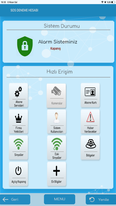 Uçar Güvenlik Screenshot