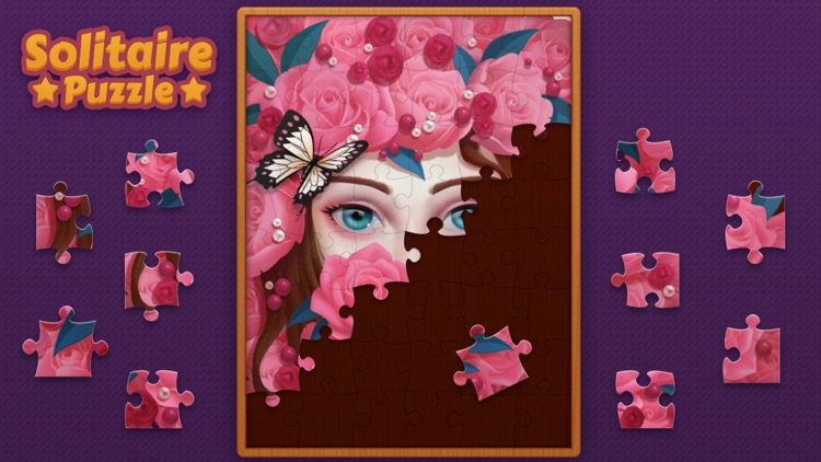Solitaire Jigsaw Kingdom screenshot-6