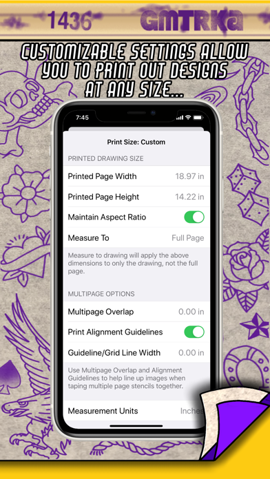 Screenshot #3 pour Tattoo Print System