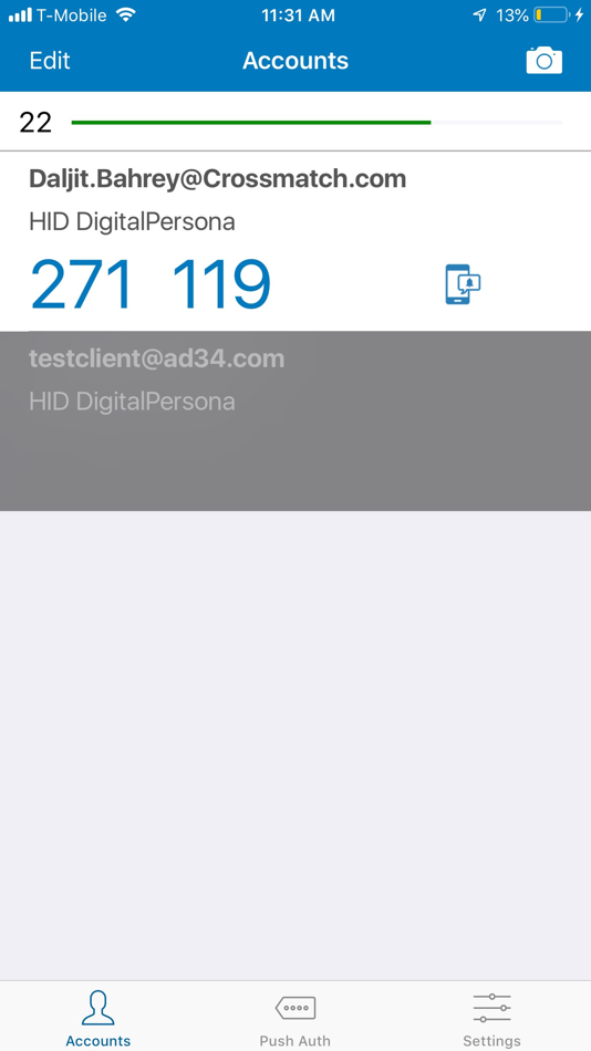 #8. DigitalPersona (iOS) 由: Cross Match Technologies, Inc.