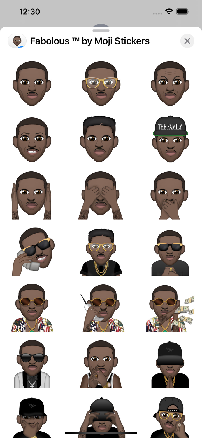 Fabolous ™ by Moji Stickers