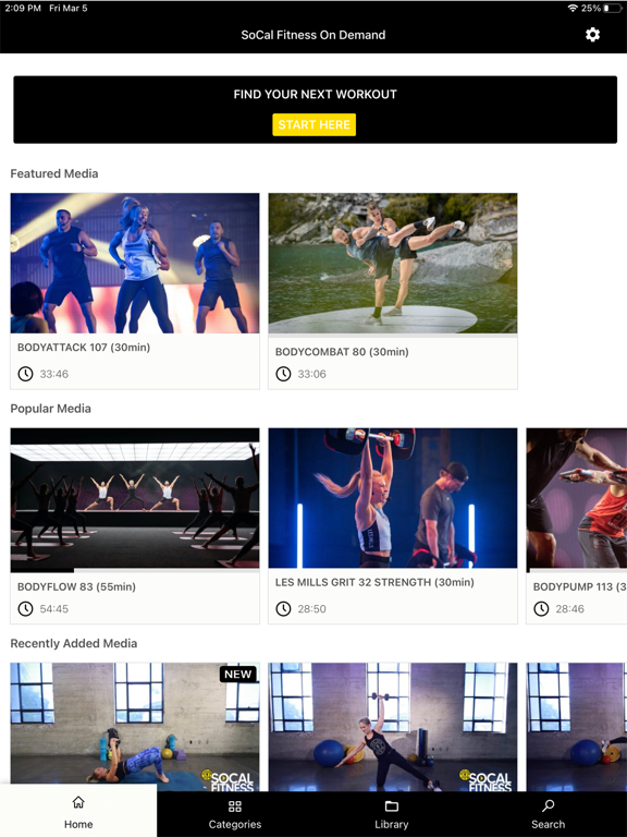 Screenshot #5 pour SoCal Fitness On-Demand