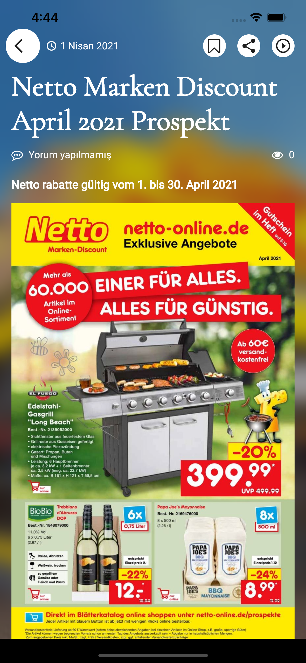 Aktuelle Prospekt & Rabatte