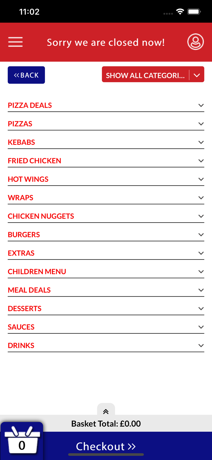 FAVOURITE PIZZA and CHICKEN