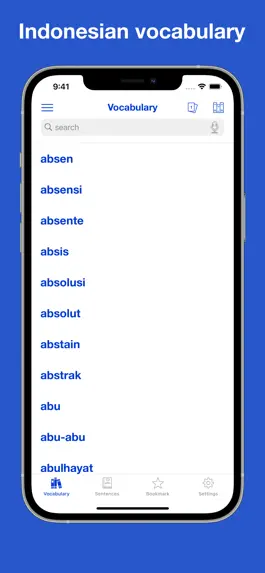 Game screenshot Indonesian Vocab & Sentences mod apk