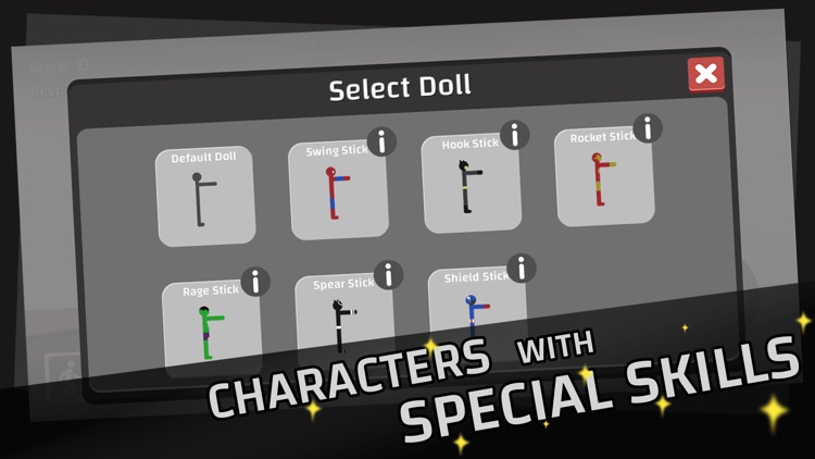 Ragdoll Hero Dismounting Fly