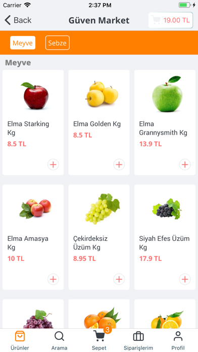 Güven Market Screenshot
