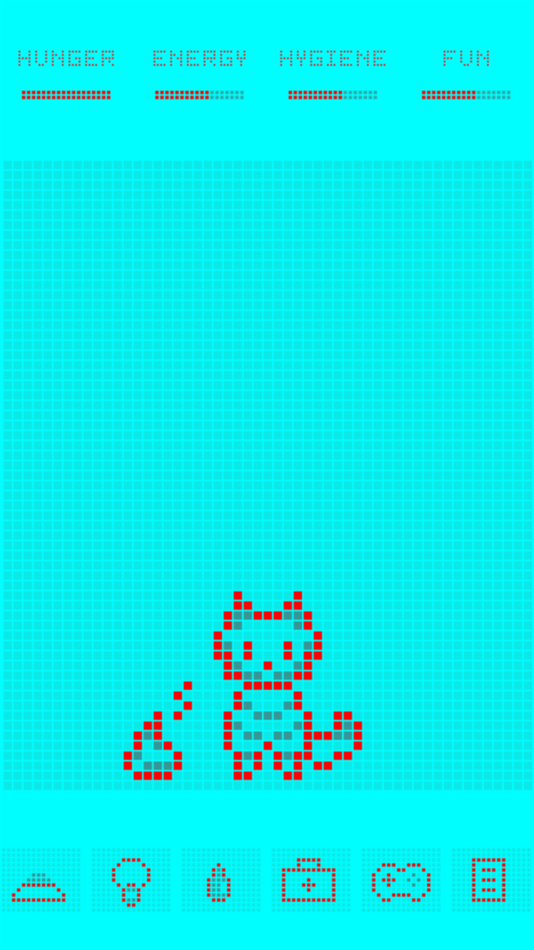 #3. Catgotchi: Virtual Pet, Cat (iOS) 由: Janusz Jankowski