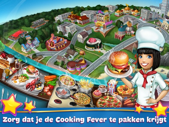 Cooking Fever iPad app afbeelding 5