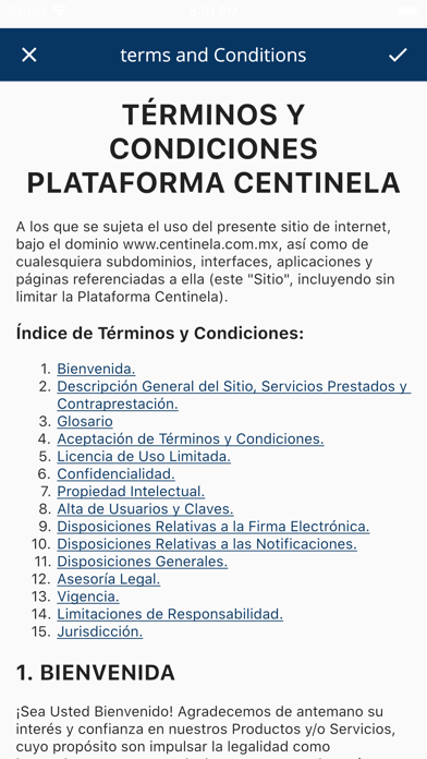 Centinela Screenshot