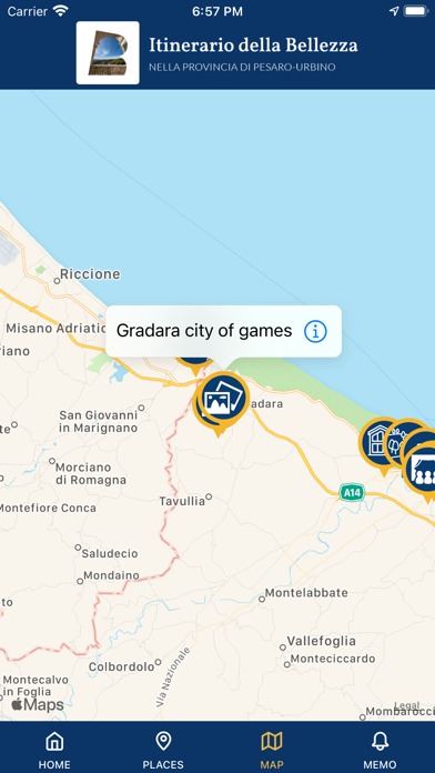 Beautiful Itinerary Screenshot