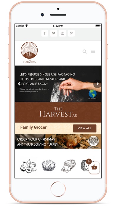 The Harvest.ae Screenshot