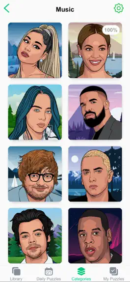 Game screenshot Celebrity Jigsaw Puzzles 2021 apk