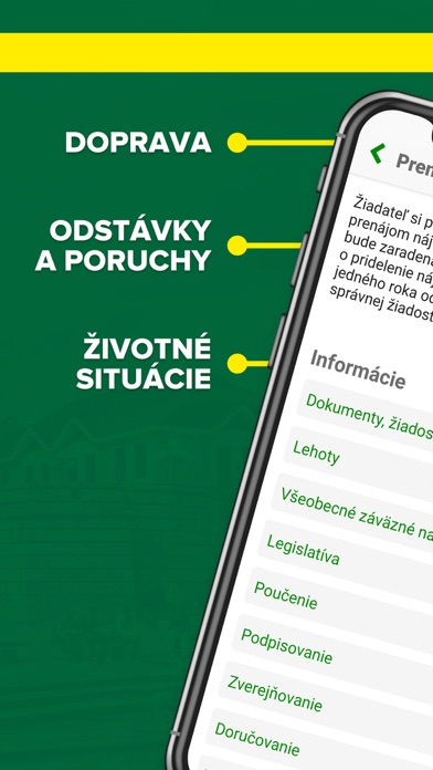 Žilina - oficiálna aplikácia Screenshot