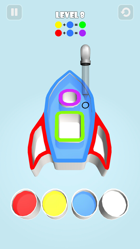 #6. Color Dropper 3D (iOS) 由: Vision For Fun