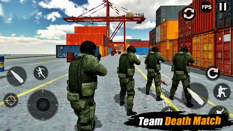 TPS Terrorist Shooter Gun Game screenshot-9