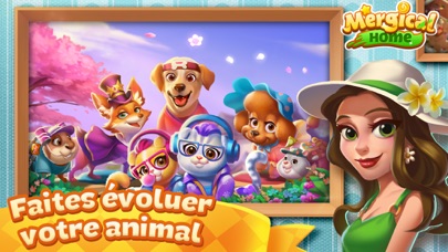 Screenshot #3 pour Mergical Home-Fun puzzle game