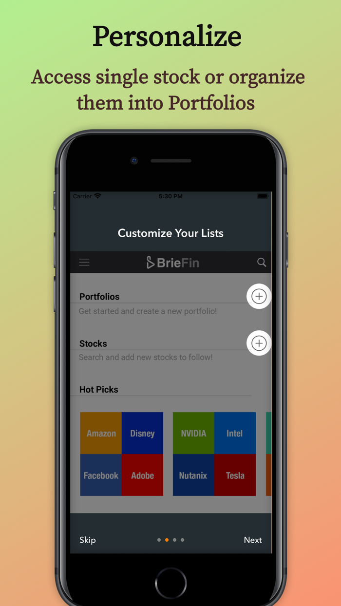 BrieFin - Stock News Nuggets