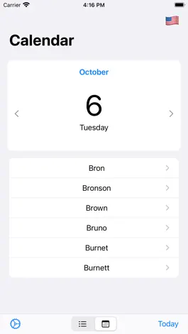 Game screenshot Name-days apk