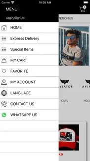 aviatorskymall iphone screenshot 2