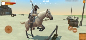 Wild West Cowboy Horse Rider screenshot #3 for iPhone