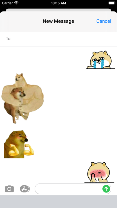 Swole Doge And Cheems DogeMoji Screenshot