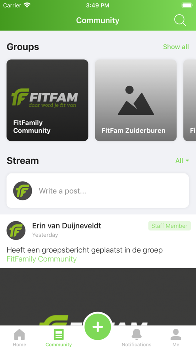 FitFam Leeuwarden Screenshot