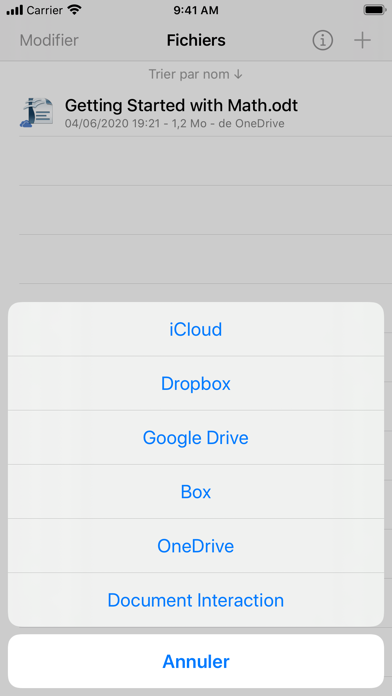 Screenshot #2 pour OOReader
