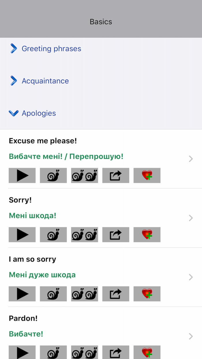 Ukrainian Phrases and Words