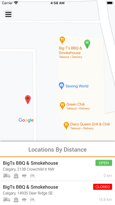 BigTs BBQ & Smokehouse Screenshot