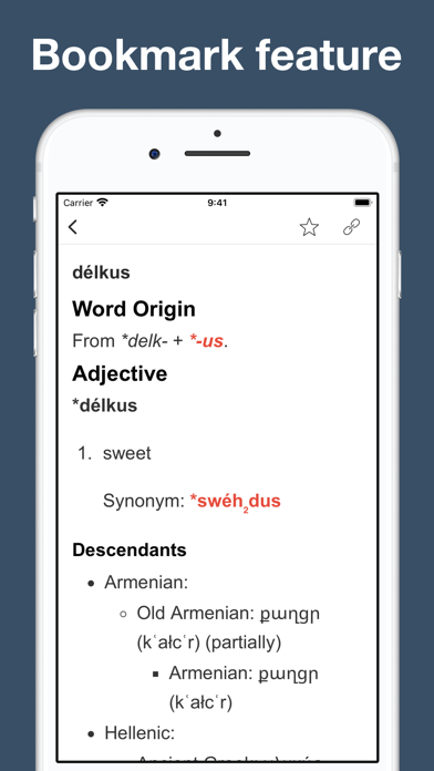 Proto-Indo-European Dictionary Screenshot