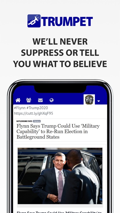 TRUMPET TODAY Screenshot