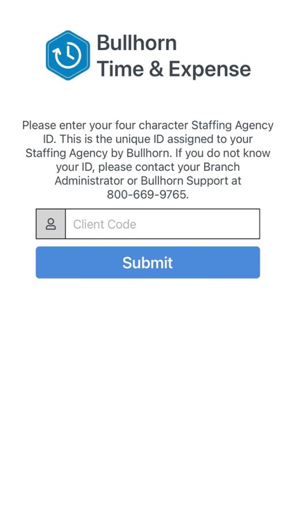 Bullhorn Time & Expense Mobile